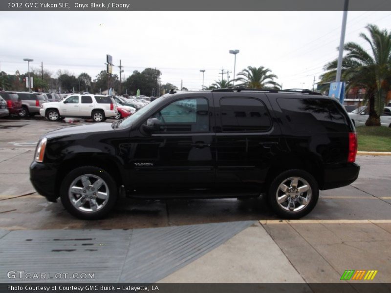 Onyx Black / Ebony 2012 GMC Yukon SLE