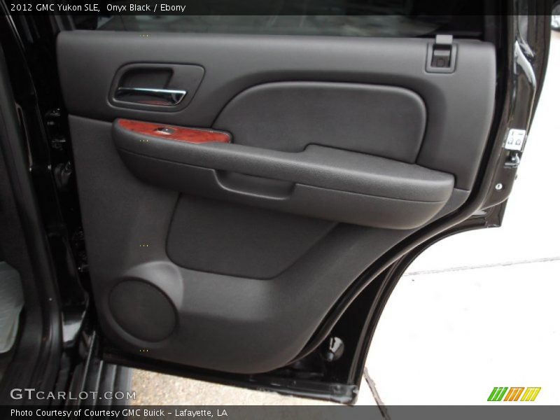 Onyx Black / Ebony 2012 GMC Yukon SLE