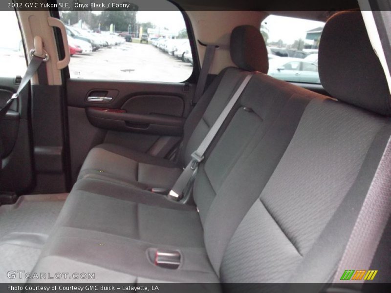 Onyx Black / Ebony 2012 GMC Yukon SLE