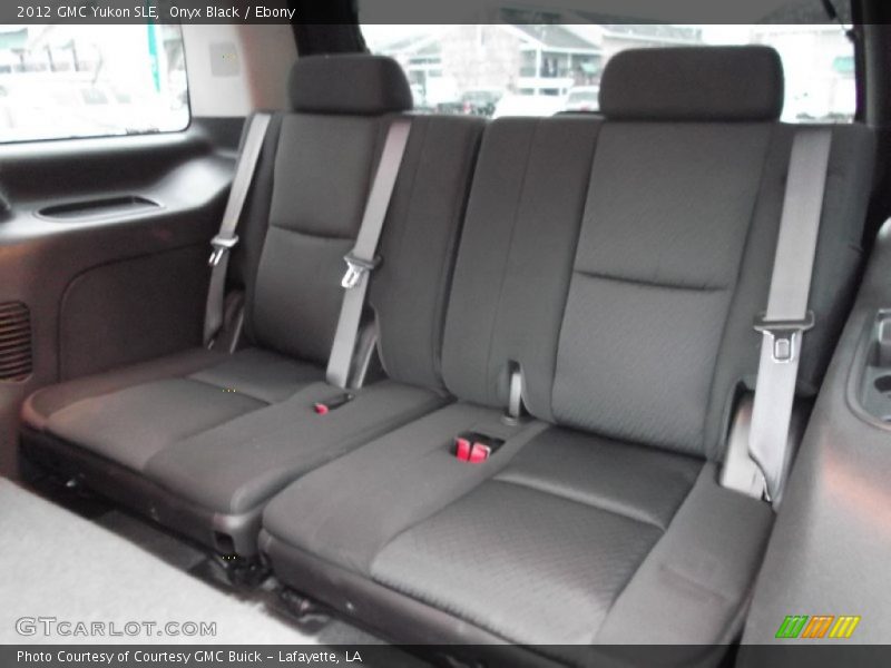 Onyx Black / Ebony 2012 GMC Yukon SLE