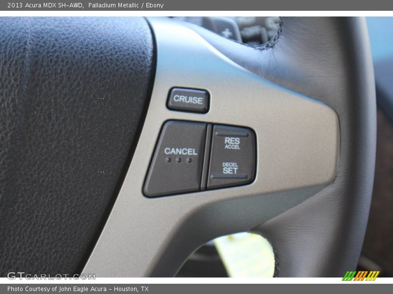 Palladium Metallic / Ebony 2013 Acura MDX SH-AWD