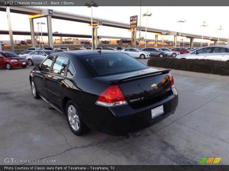 Black / Ebony 2012 Chevrolet Impala LT