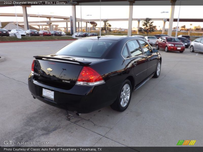 Black / Ebony 2012 Chevrolet Impala LT