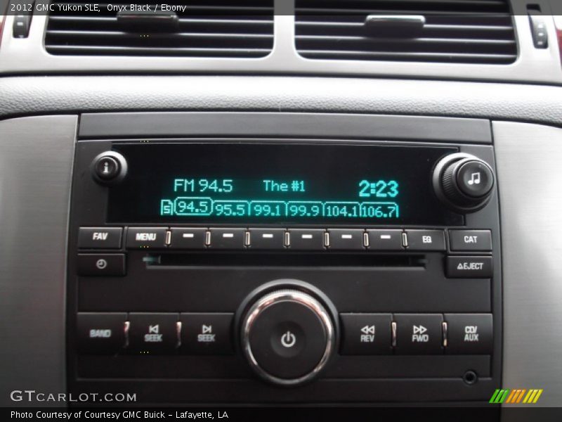 Audio System of 2012 Yukon SLE