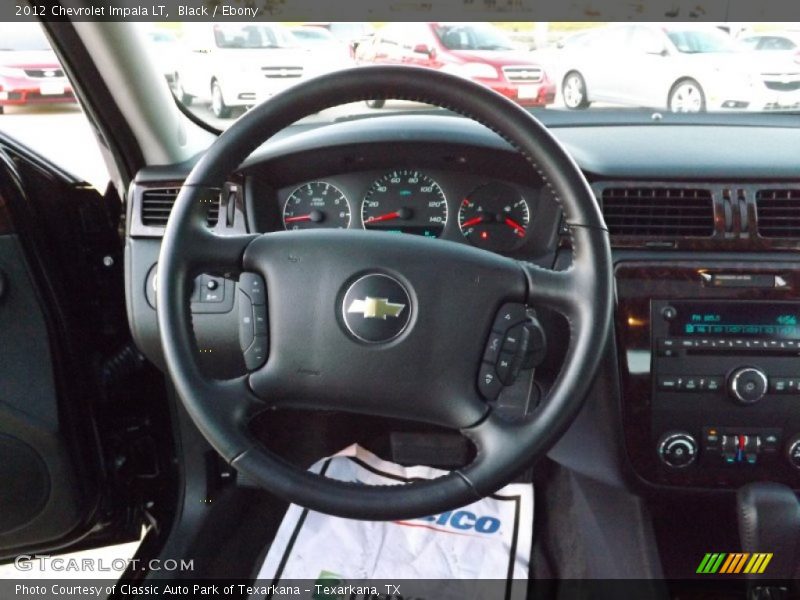 Black / Ebony 2012 Chevrolet Impala LT