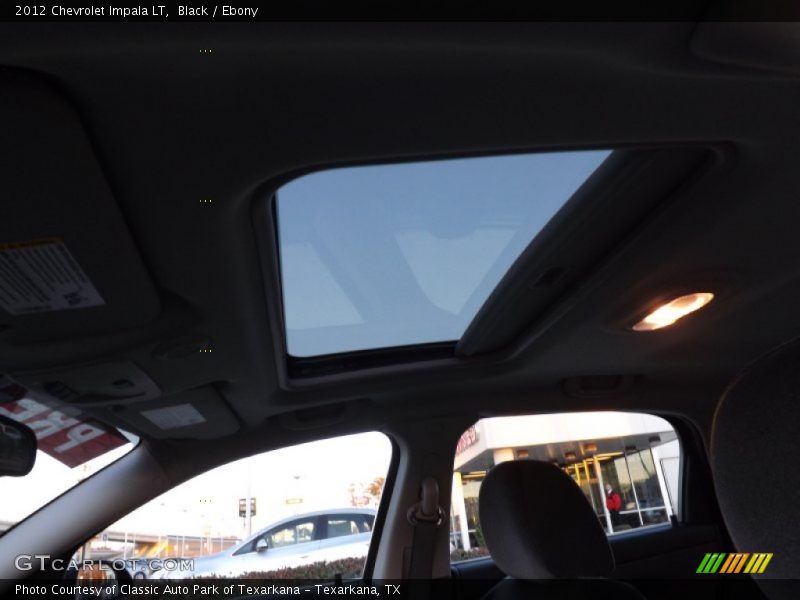 Black / Ebony 2012 Chevrolet Impala LT