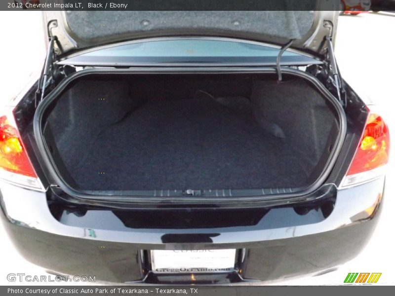 Black / Ebony 2012 Chevrolet Impala LT