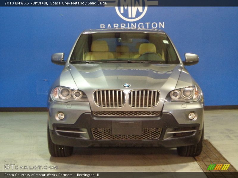 Space Grey Metallic / Sand Beige 2010 BMW X5 xDrive48i