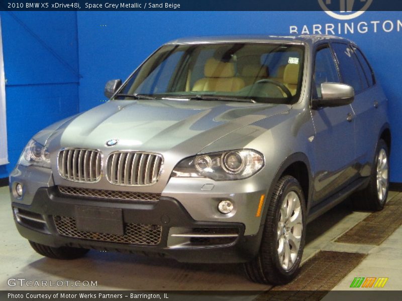 Space Grey Metallic / Sand Beige 2010 BMW X5 xDrive48i