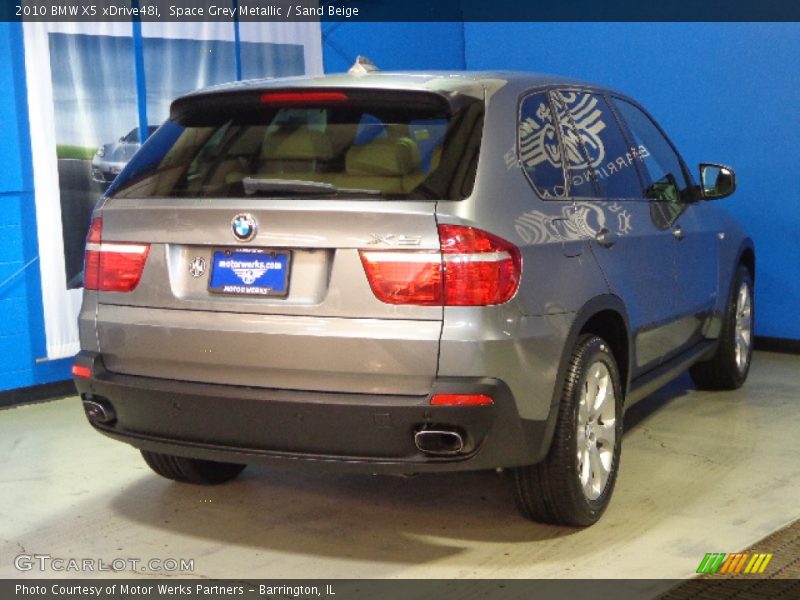Space Grey Metallic / Sand Beige 2010 BMW X5 xDrive48i