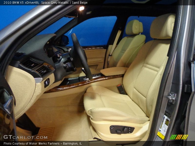 Space Grey Metallic / Sand Beige 2010 BMW X5 xDrive48i