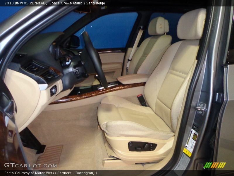 Space Grey Metallic / Sand Beige 2010 BMW X5 xDrive48i