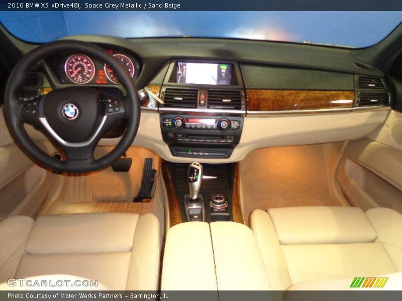 Space Grey Metallic / Sand Beige 2010 BMW X5 xDrive48i