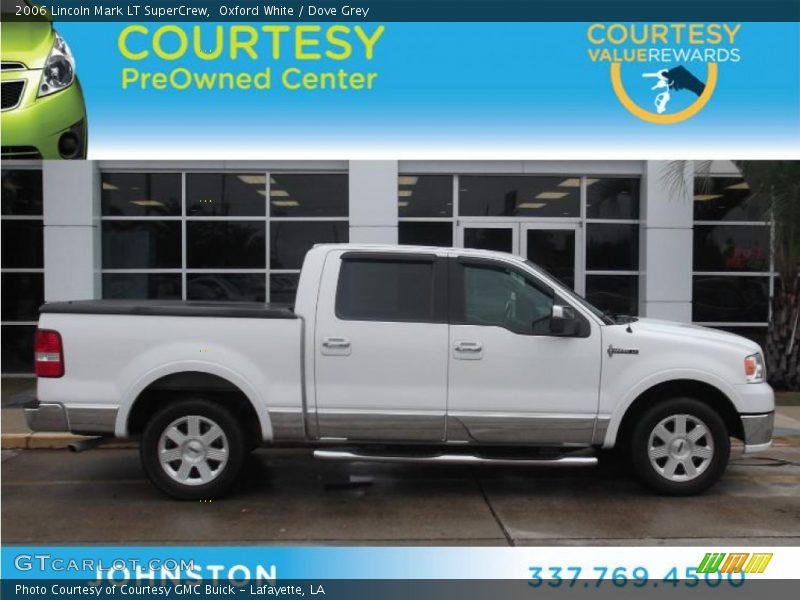 Oxford White / Dove Grey 2006 Lincoln Mark LT SuperCrew