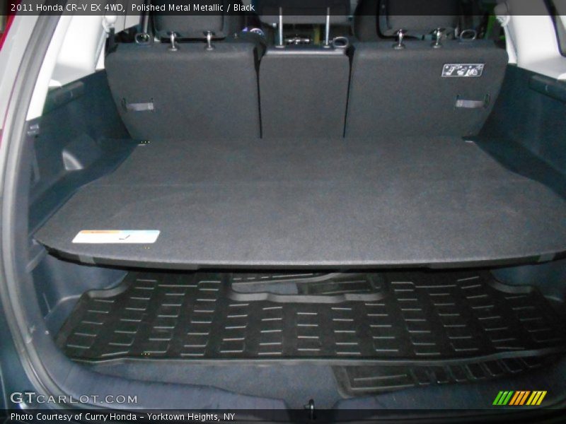 Polished Metal Metallic / Black 2011 Honda CR-V EX 4WD