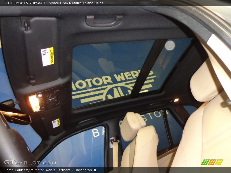 Space Grey Metallic / Sand Beige 2010 BMW X5 xDrive48i