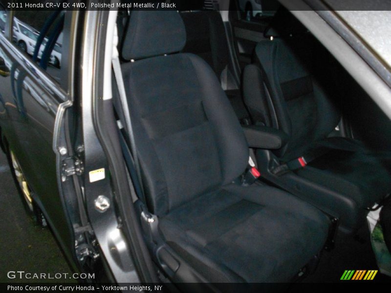 Polished Metal Metallic / Black 2011 Honda CR-V EX 4WD