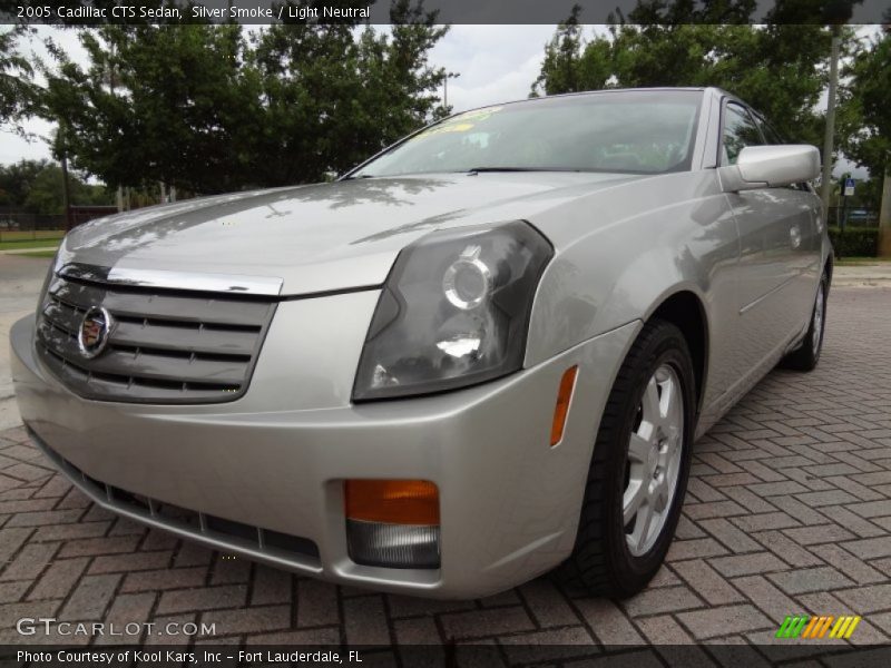 Silver Smoke / Light Neutral 2005 Cadillac CTS Sedan