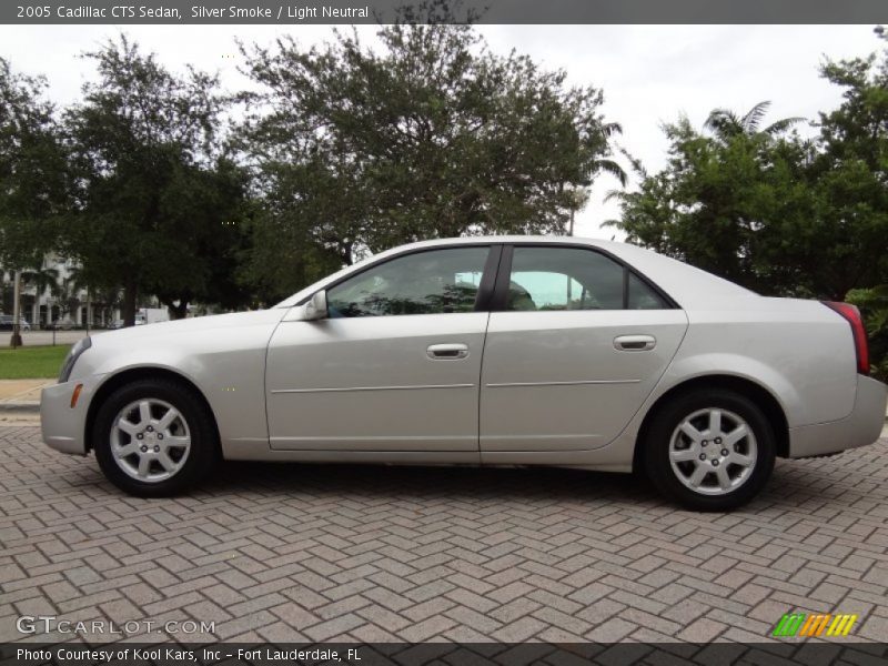 Silver Smoke / Light Neutral 2005 Cadillac CTS Sedan