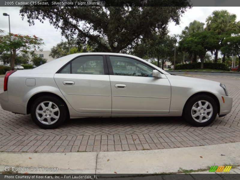 Silver Smoke / Light Neutral 2005 Cadillac CTS Sedan