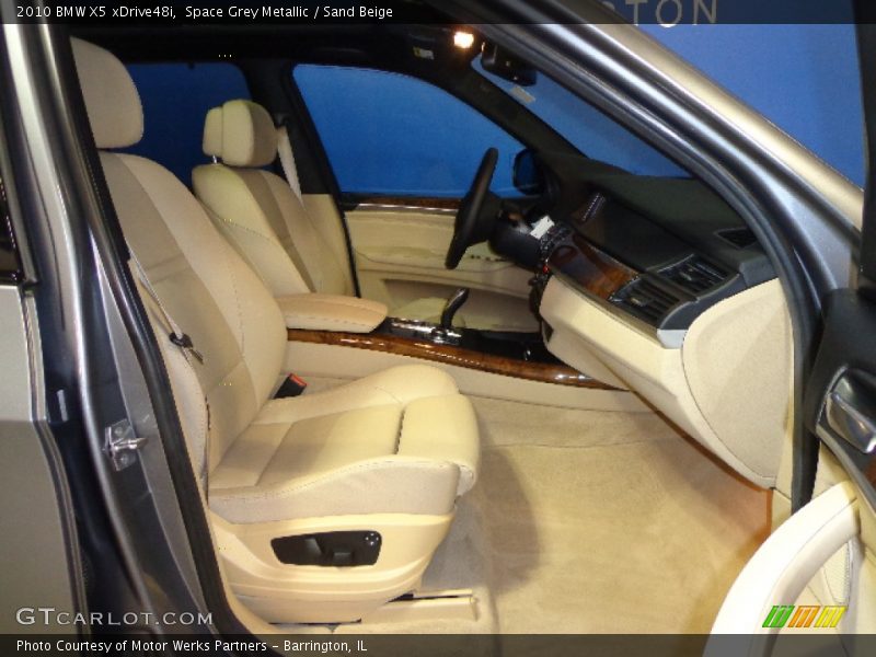 Space Grey Metallic / Sand Beige 2010 BMW X5 xDrive48i