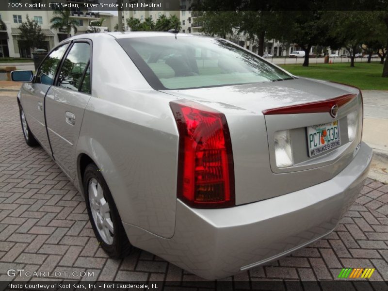 Silver Smoke / Light Neutral 2005 Cadillac CTS Sedan