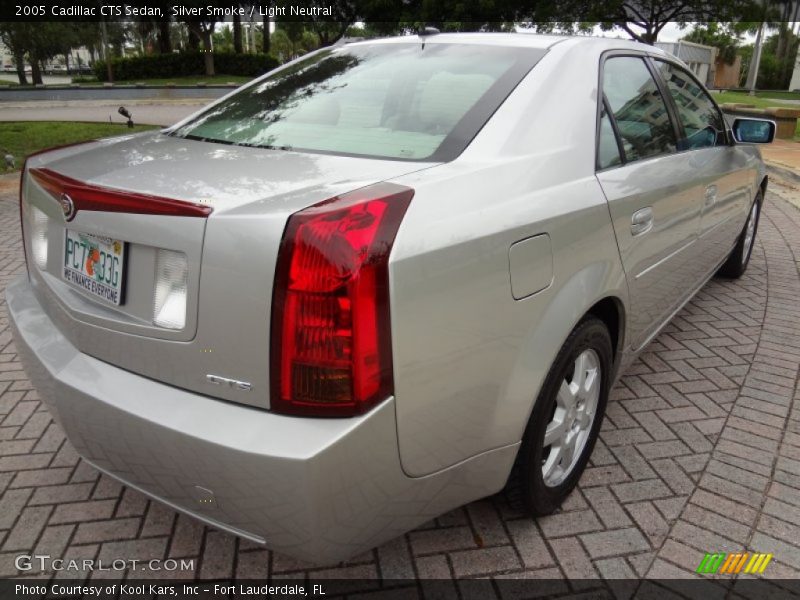 Silver Smoke / Light Neutral 2005 Cadillac CTS Sedan