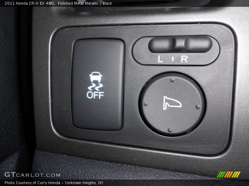Polished Metal Metallic / Black 2011 Honda CR-V EX 4WD