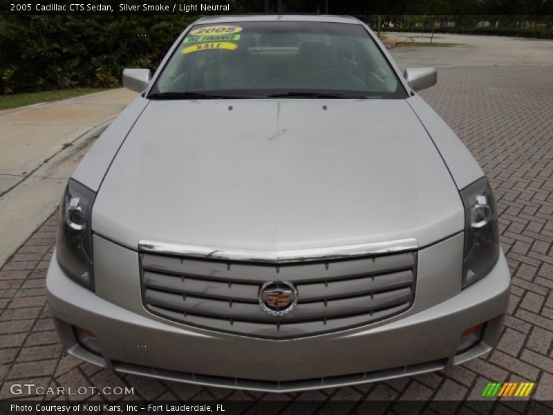 Silver Smoke / Light Neutral 2005 Cadillac CTS Sedan