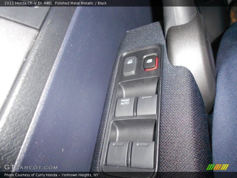 Polished Metal Metallic / Black 2011 Honda CR-V EX 4WD