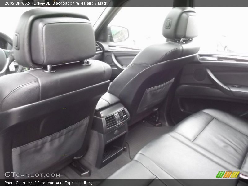 Black Sapphire Metallic / Black 2009 BMW X5 xDrive48i