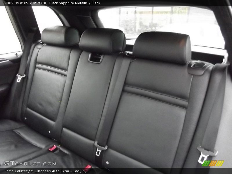 Black Sapphire Metallic / Black 2009 BMW X5 xDrive48i