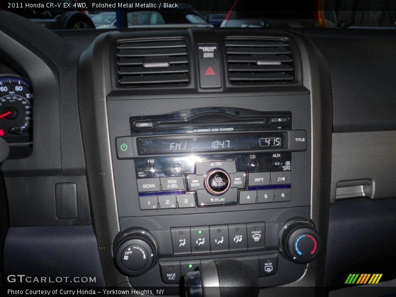 Polished Metal Metallic / Black 2011 Honda CR-V EX 4WD