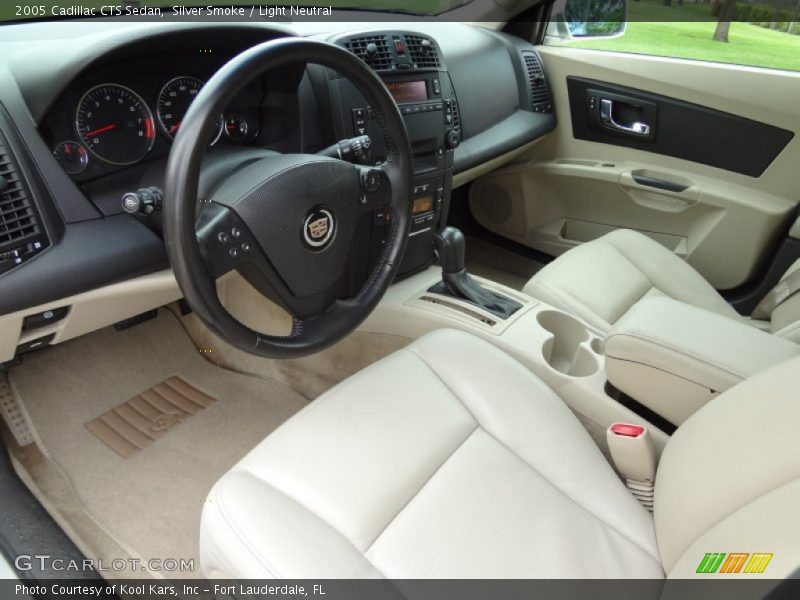 Silver Smoke / Light Neutral 2005 Cadillac CTS Sedan