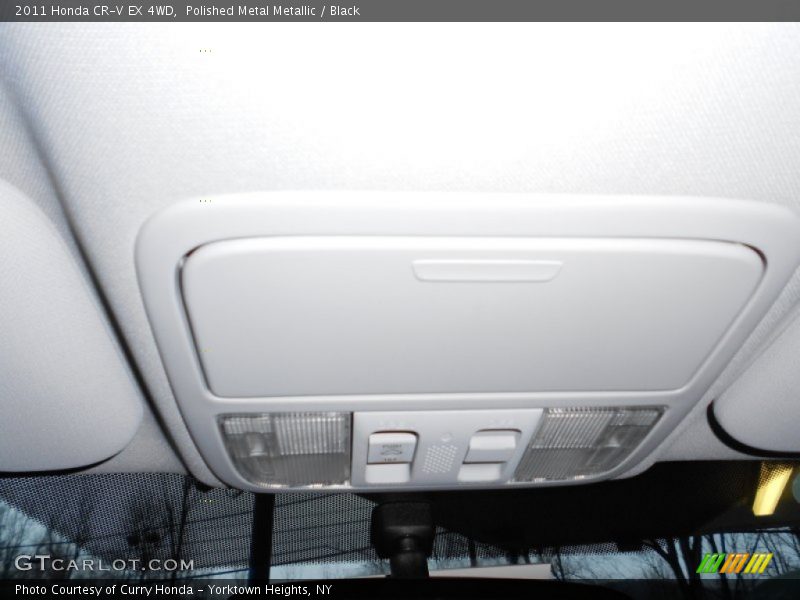 Polished Metal Metallic / Black 2011 Honda CR-V EX 4WD