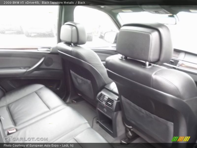 Black Sapphire Metallic / Black 2009 BMW X5 xDrive48i