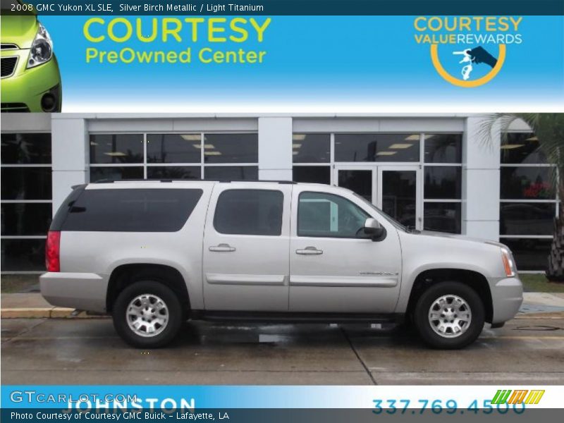 Silver Birch Metallic / Light Titanium 2008 GMC Yukon XL SLE