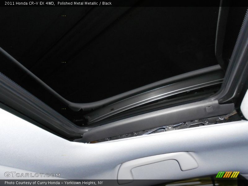 Polished Metal Metallic / Black 2011 Honda CR-V EX 4WD