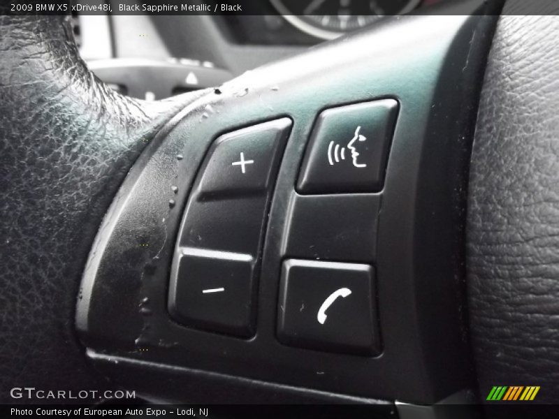 Black Sapphire Metallic / Black 2009 BMW X5 xDrive48i