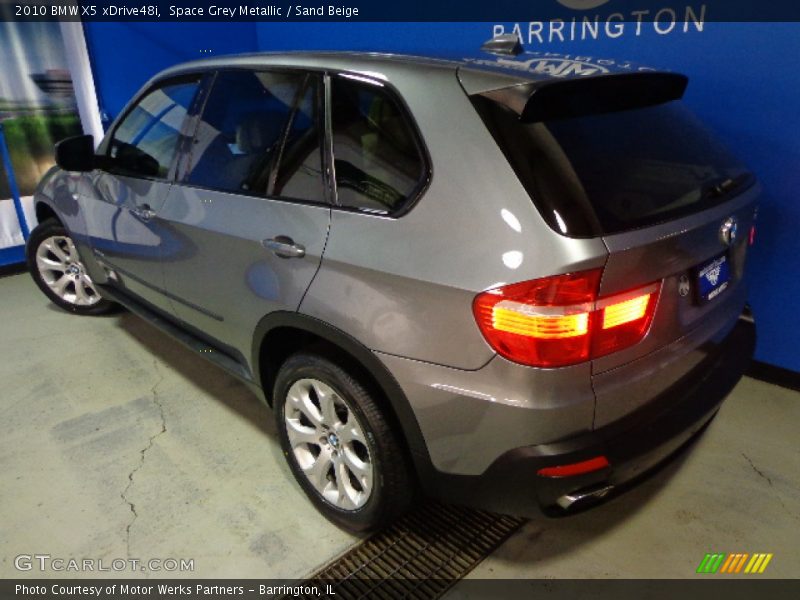 Space Grey Metallic / Sand Beige 2010 BMW X5 xDrive48i