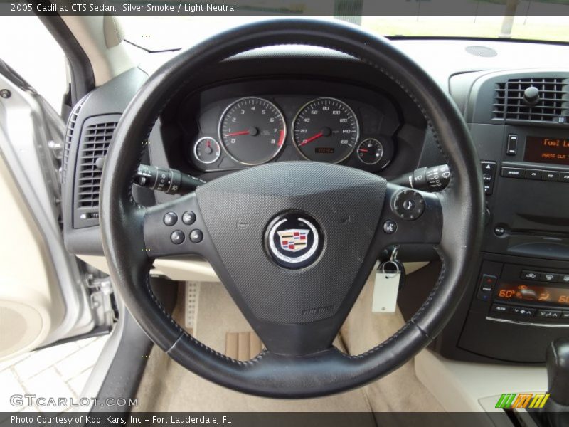 Silver Smoke / Light Neutral 2005 Cadillac CTS Sedan
