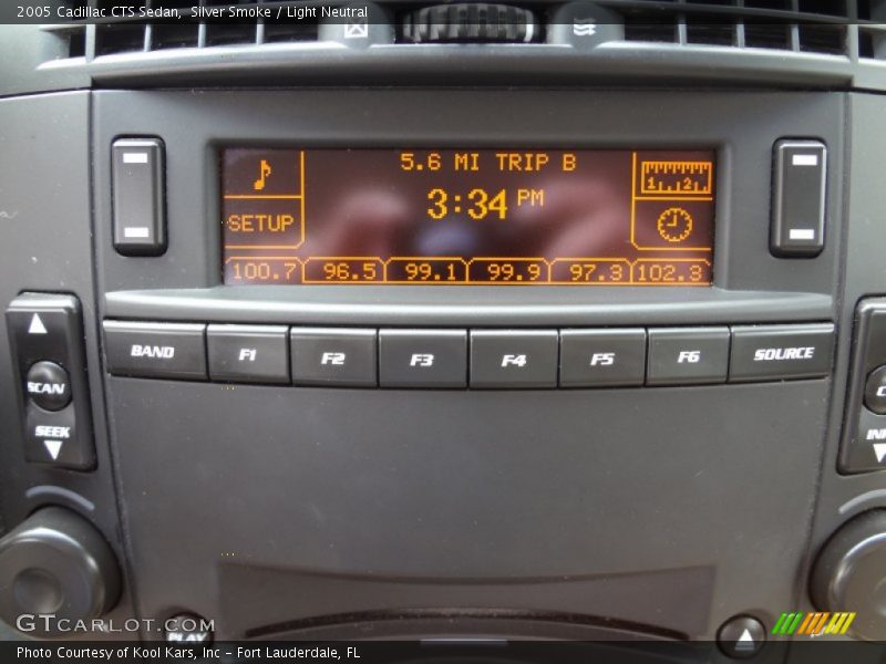 Silver Smoke / Light Neutral 2005 Cadillac CTS Sedan
