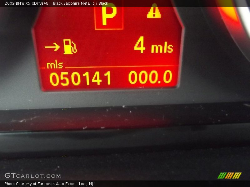 Black Sapphire Metallic / Black 2009 BMW X5 xDrive48i
