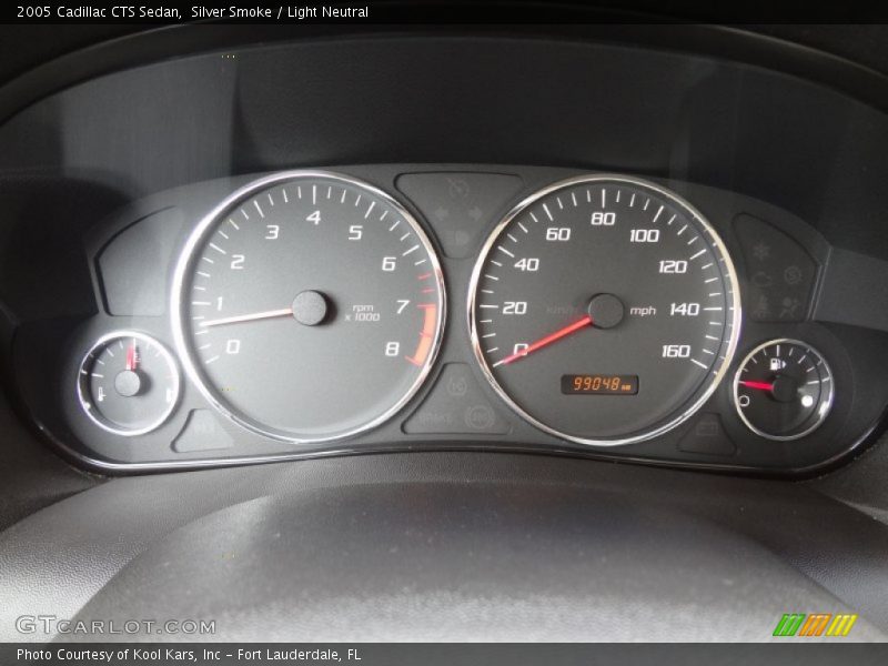 Silver Smoke / Light Neutral 2005 Cadillac CTS Sedan