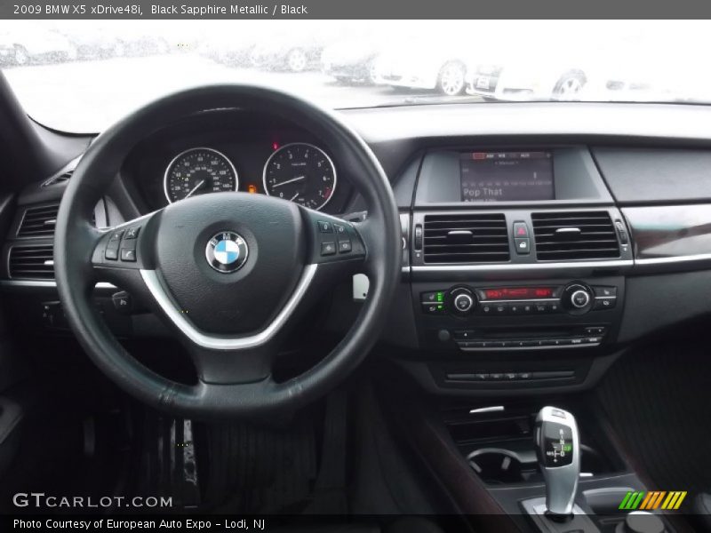 Black Sapphire Metallic / Black 2009 BMW X5 xDrive48i