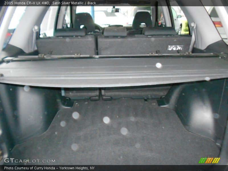 Satin Silver Metallic / Black 2005 Honda CR-V LX 4WD