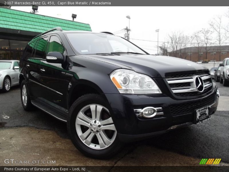Capri Blue Metallic / Macadamia 2007 Mercedes-Benz GL 450