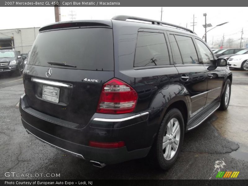 Capri Blue Metallic / Macadamia 2007 Mercedes-Benz GL 450