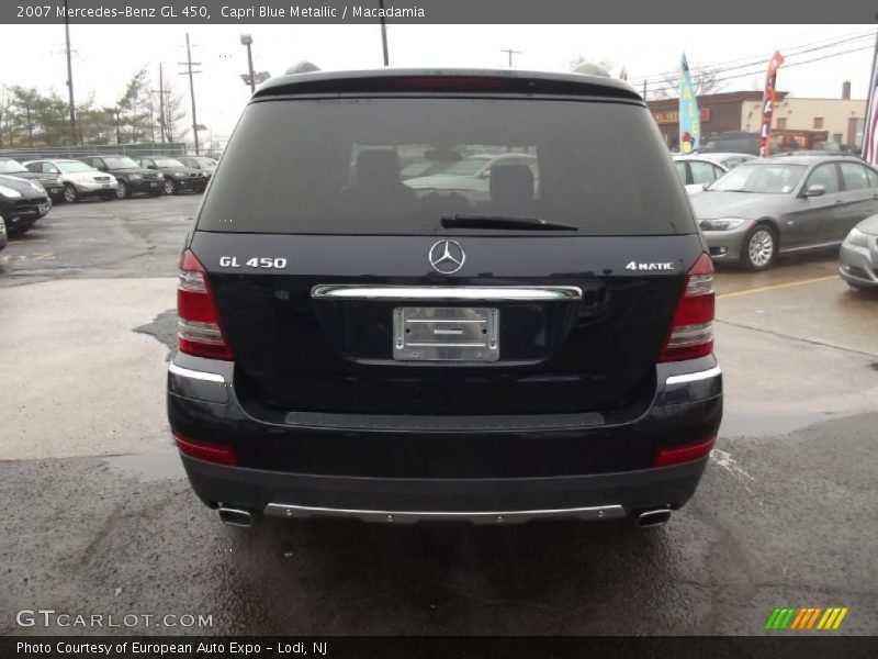 Capri Blue Metallic / Macadamia 2007 Mercedes-Benz GL 450