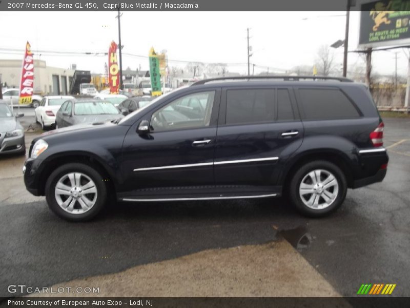Capri Blue Metallic / Macadamia 2007 Mercedes-Benz GL 450